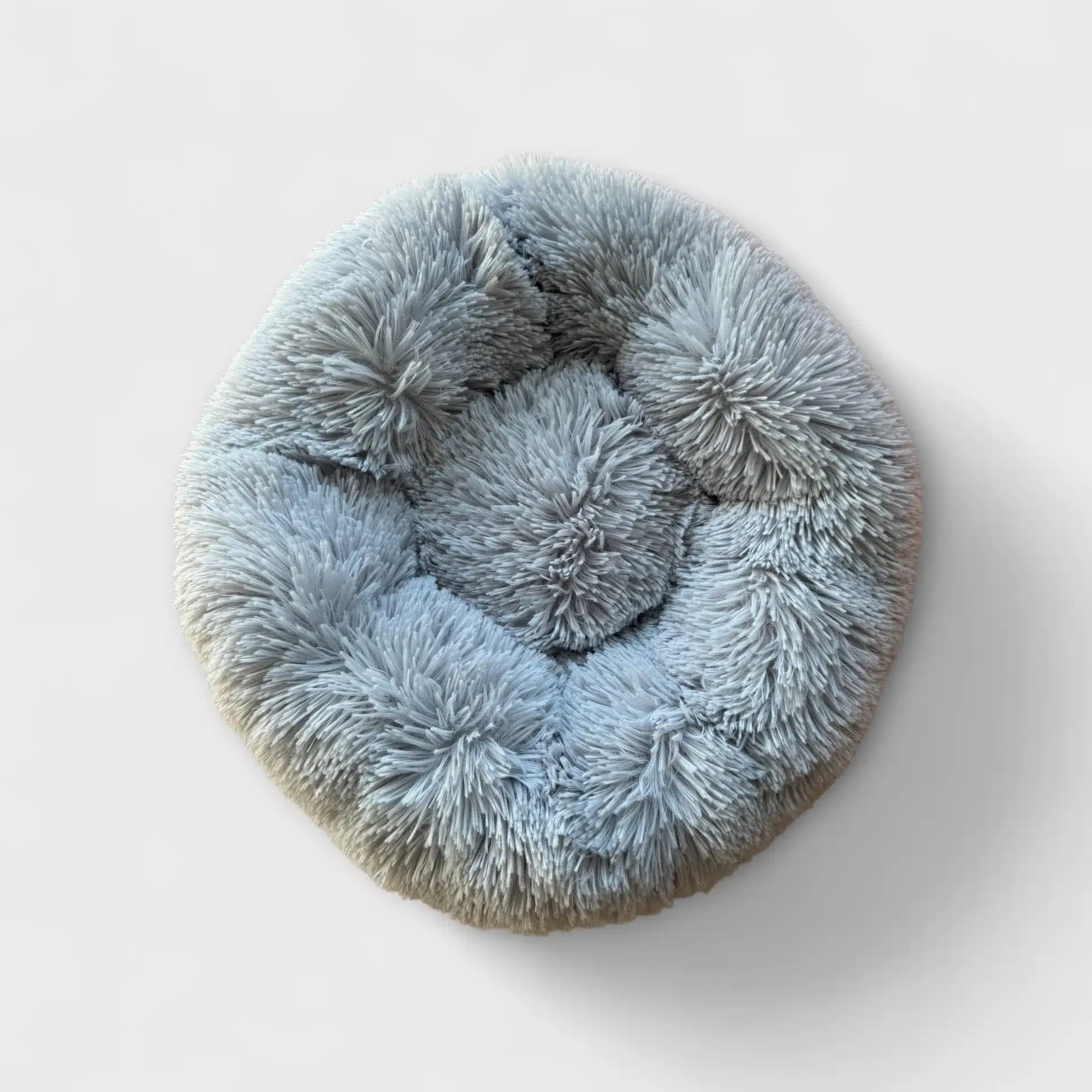 Rosewood Fluffig Rund Djurbädd Grå 6