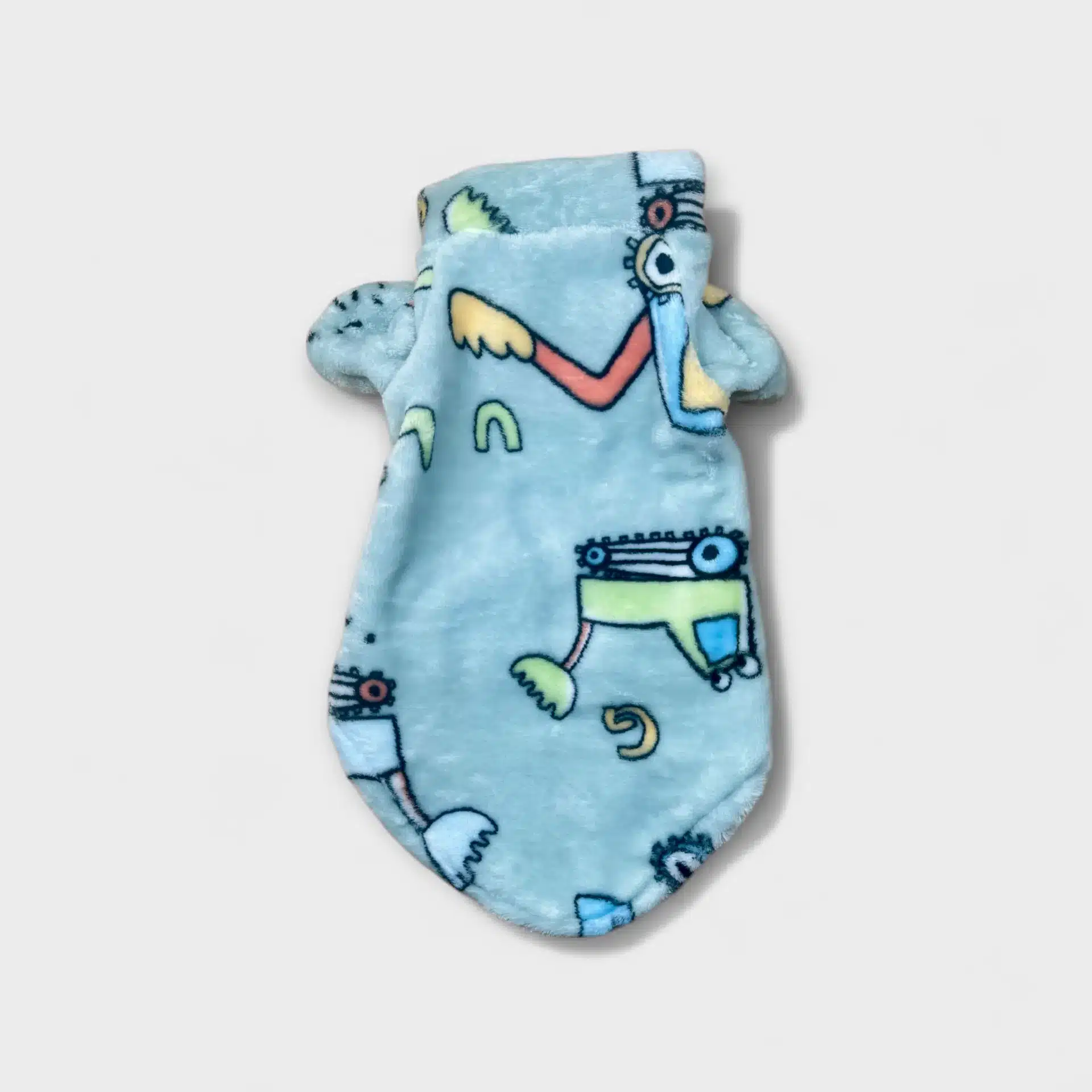 Camisola Polar Gato Azul Bebé (37 cm)