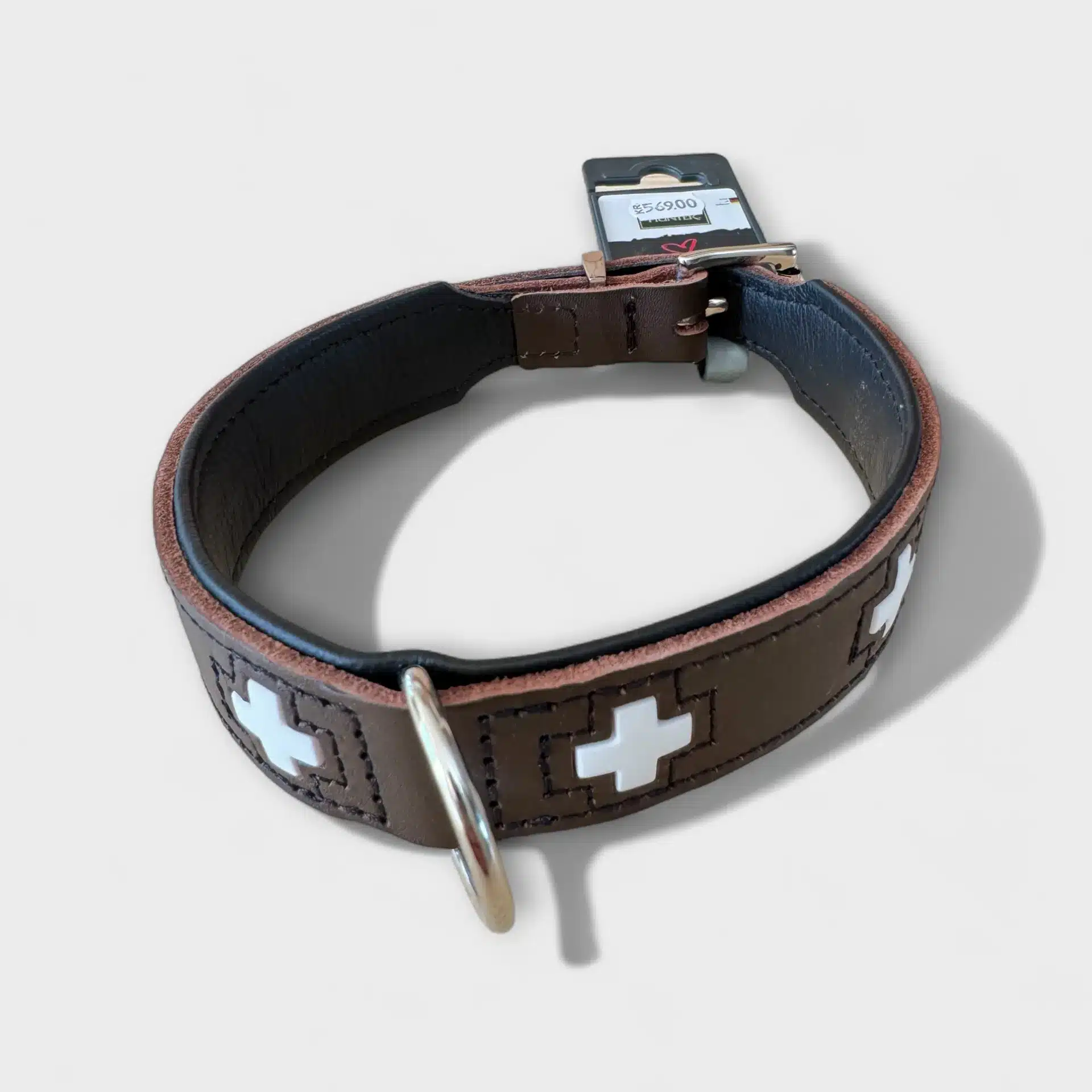 Hunter Swiss-Kollektion Halsband Brun 1