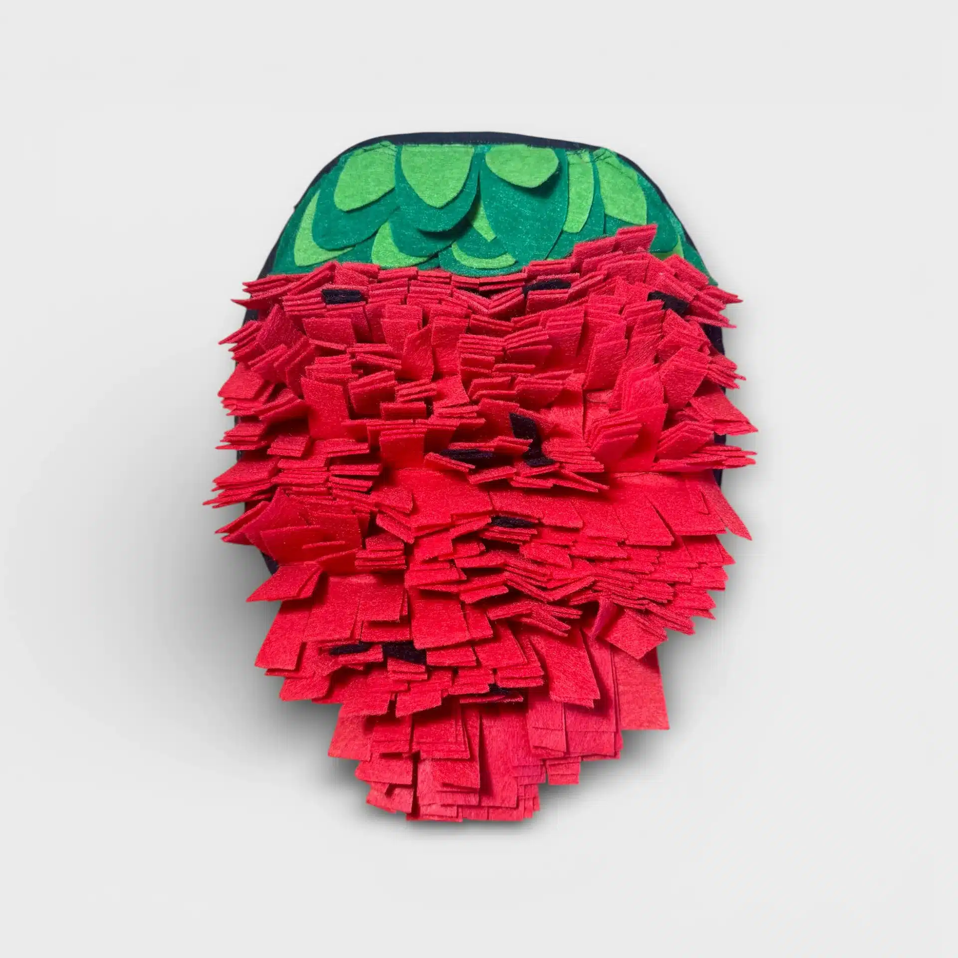 Handmade Sniffing Mat in strawberry shape