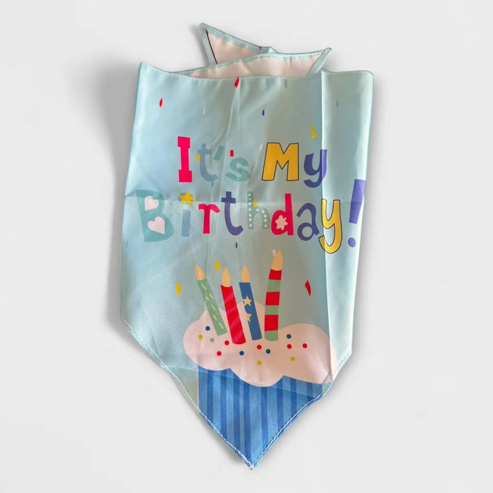 Birthday scarf Blue