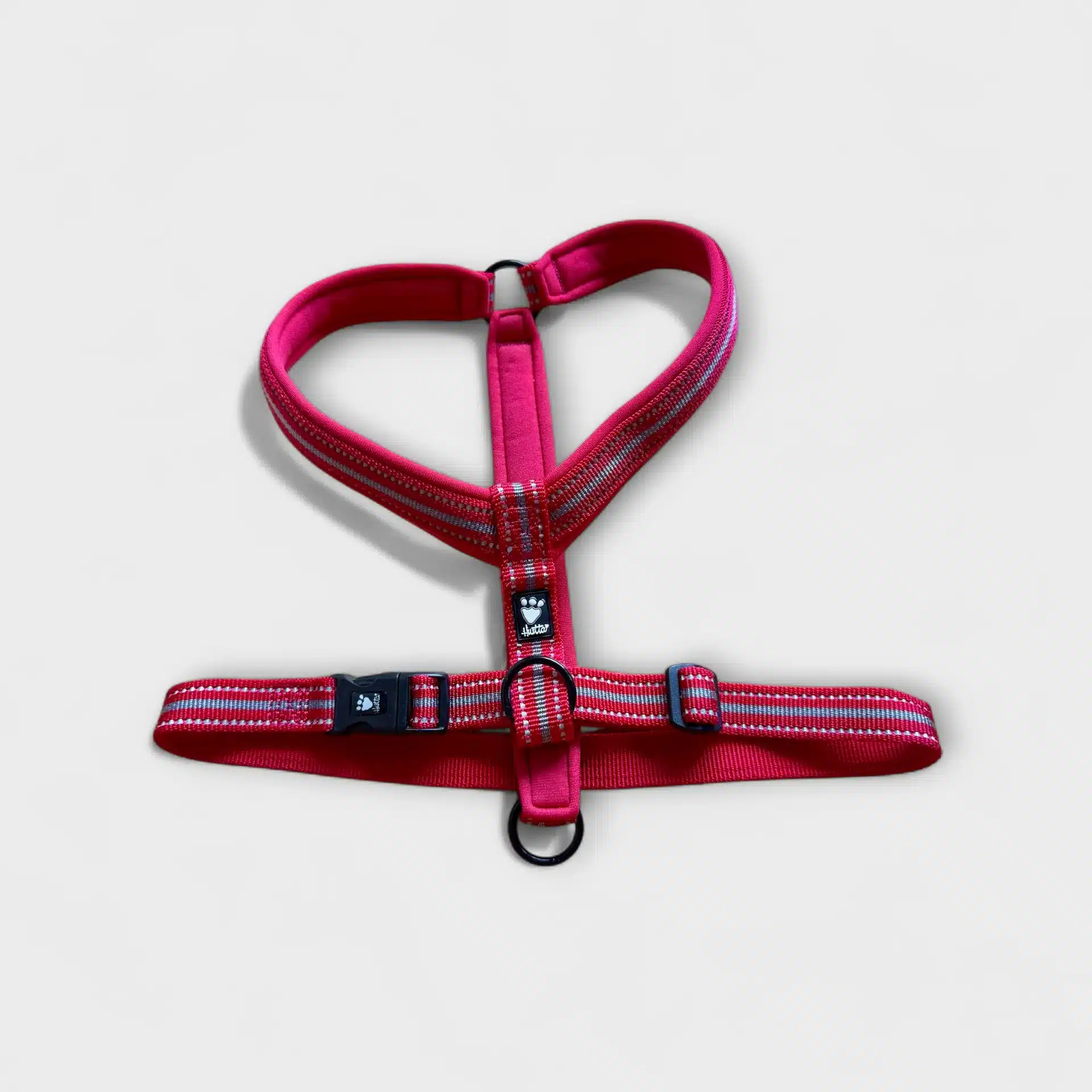 Red Hurtta Casual Y-harness in size 70 cm for dogs.