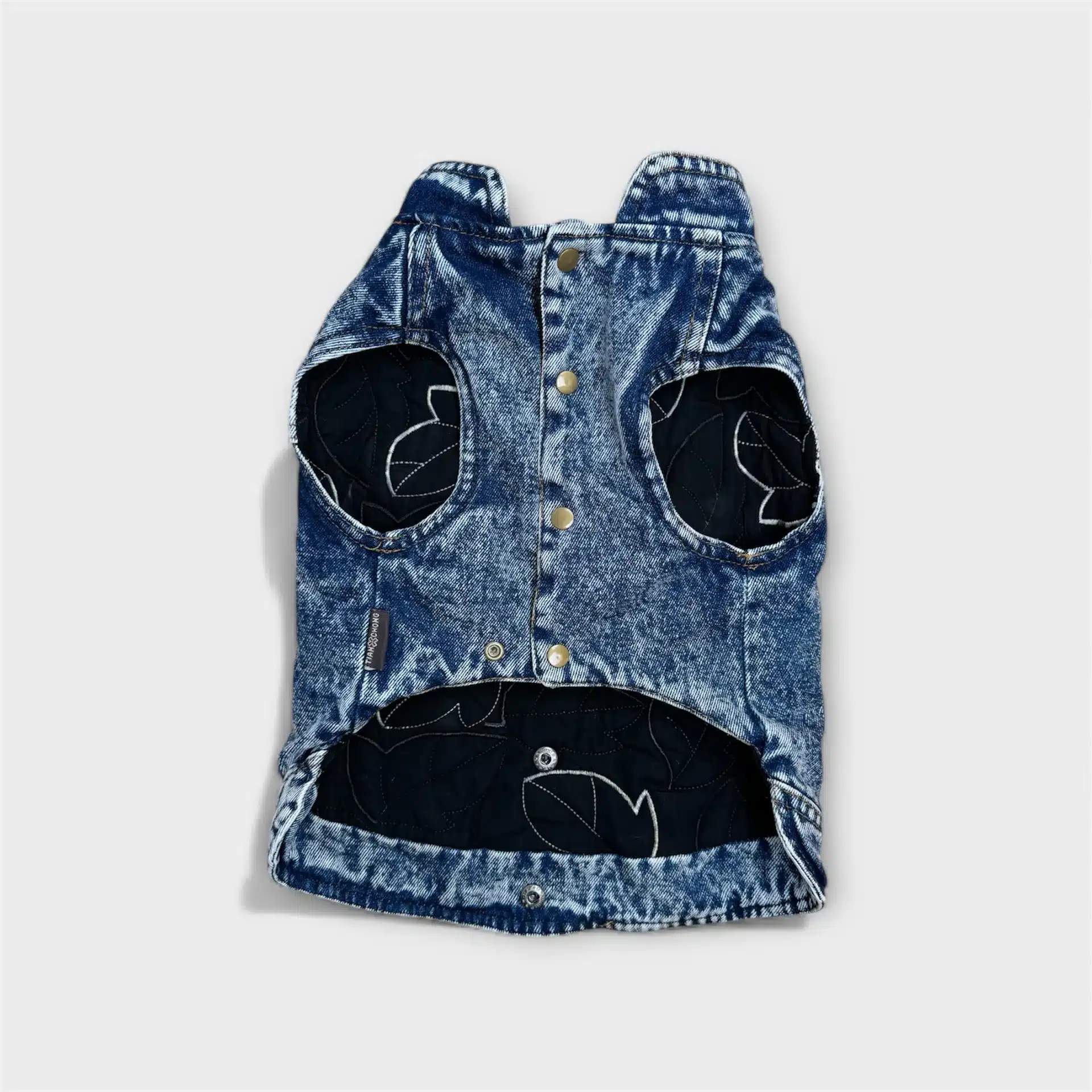 Girl Power Jeansjacka för Hund 5