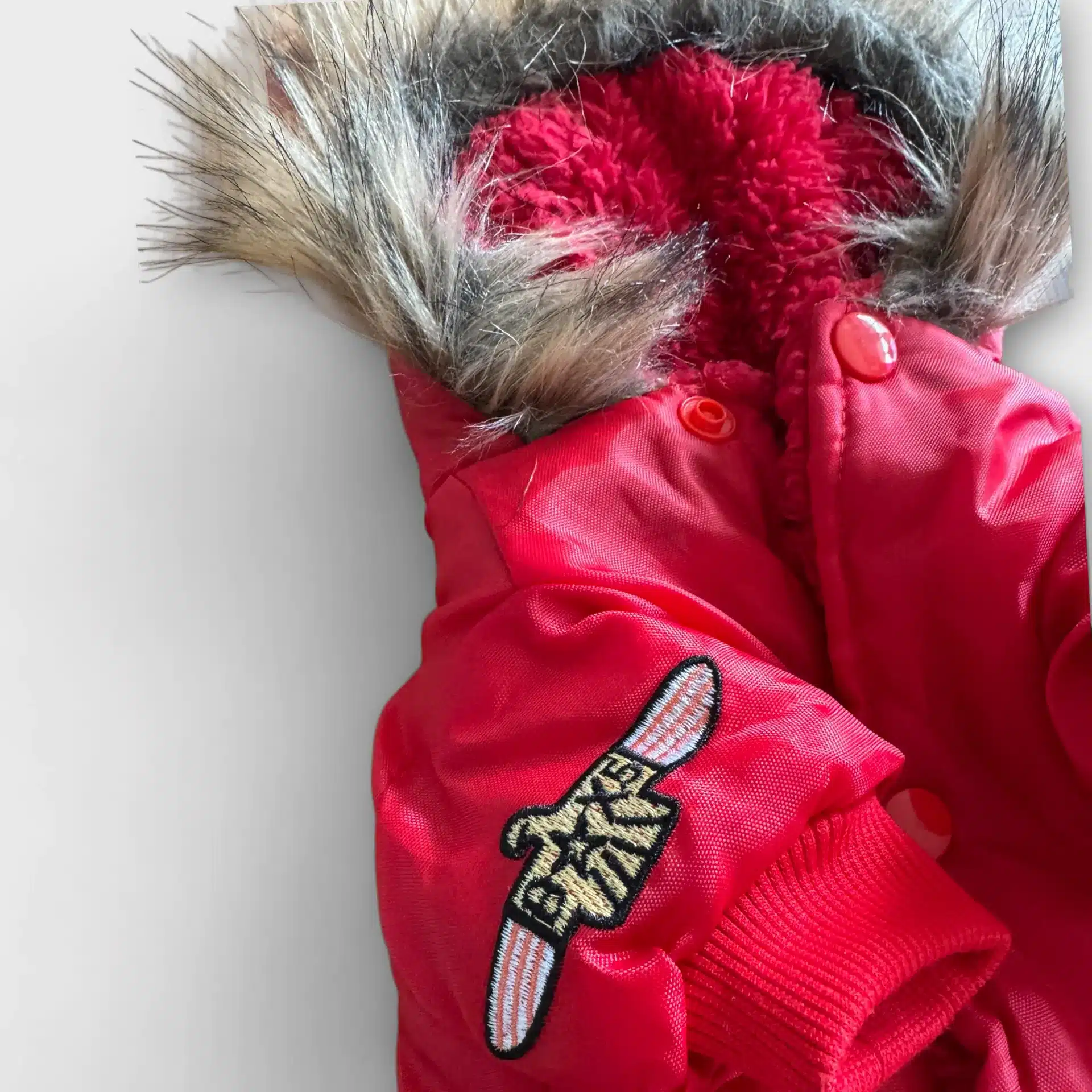 TopGun Overall för Hund – Röd 7