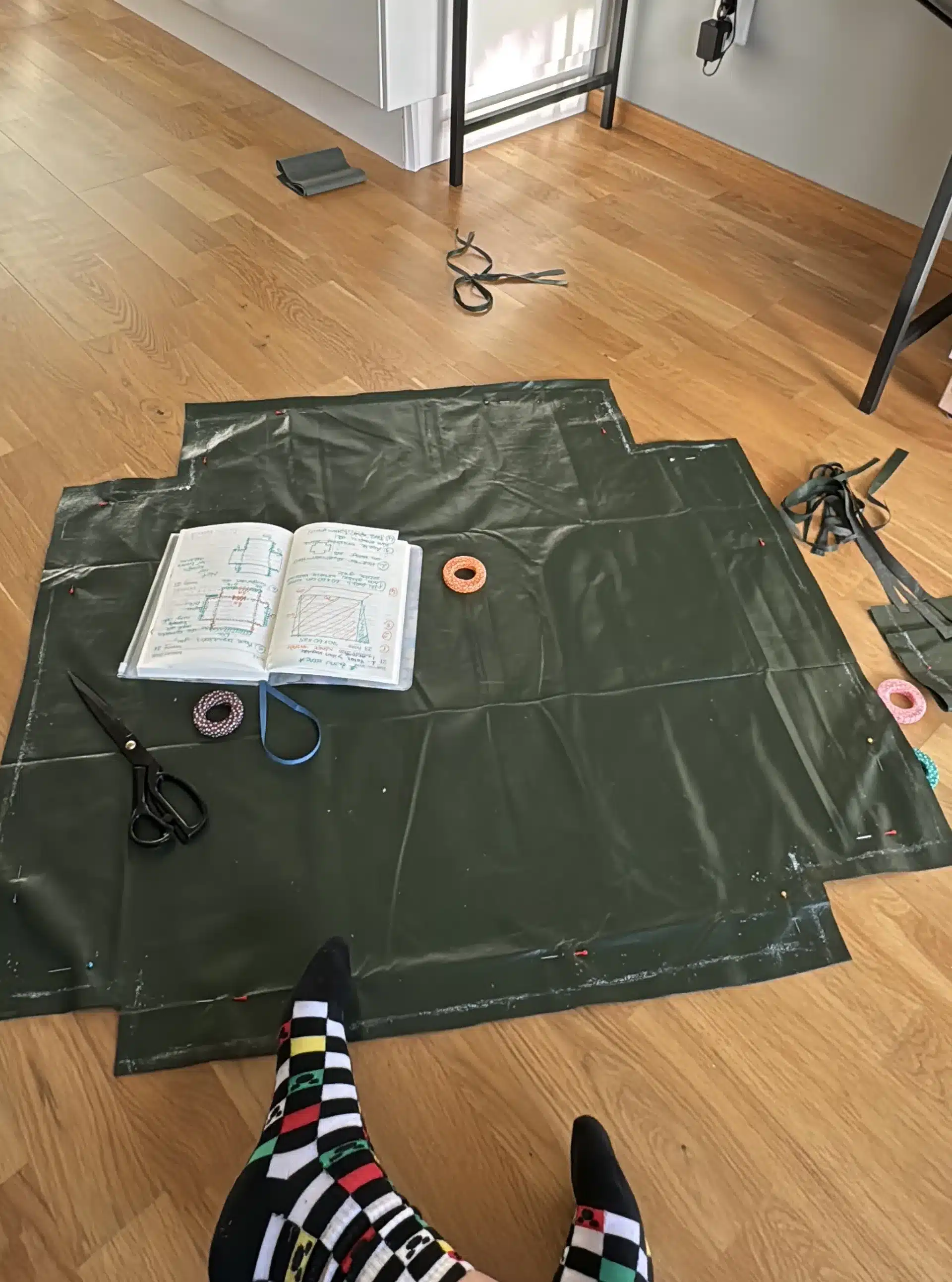 Handgjord HundKatt Bädd 5