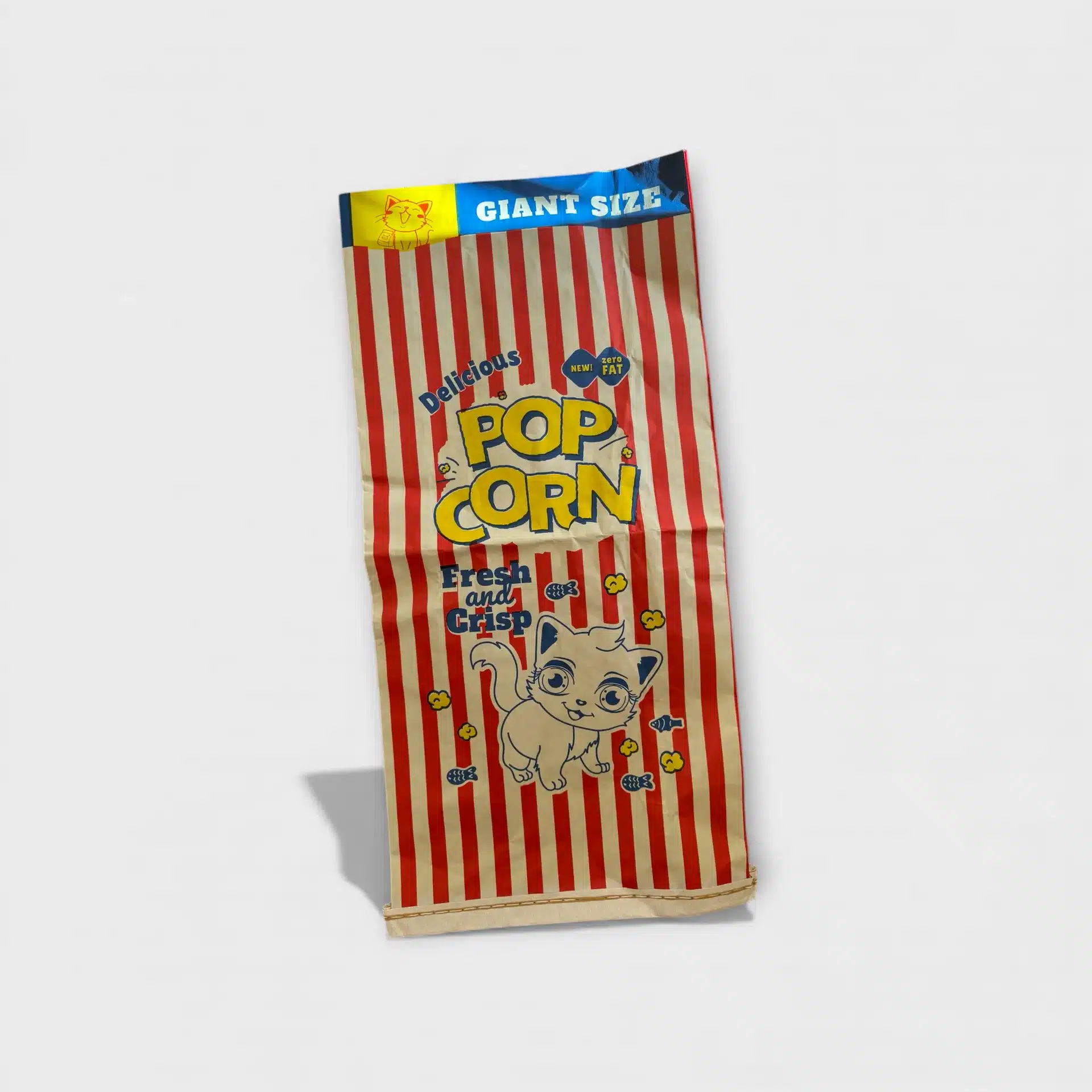 PopCorn Kartongpåse Kattleksak 4