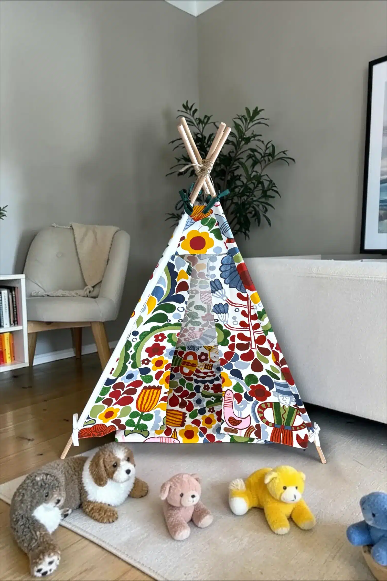 Handgjord SpringButiken tipi med Eva Lundgreen Design 1