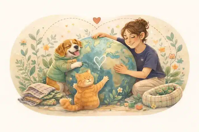 Sustainability and eco-friendly pet care