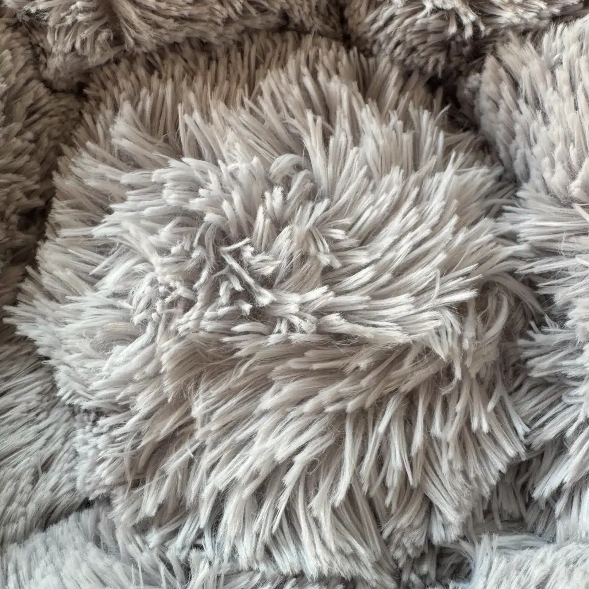 Rosewood Fluffig Rund Djurbädd Grå 4