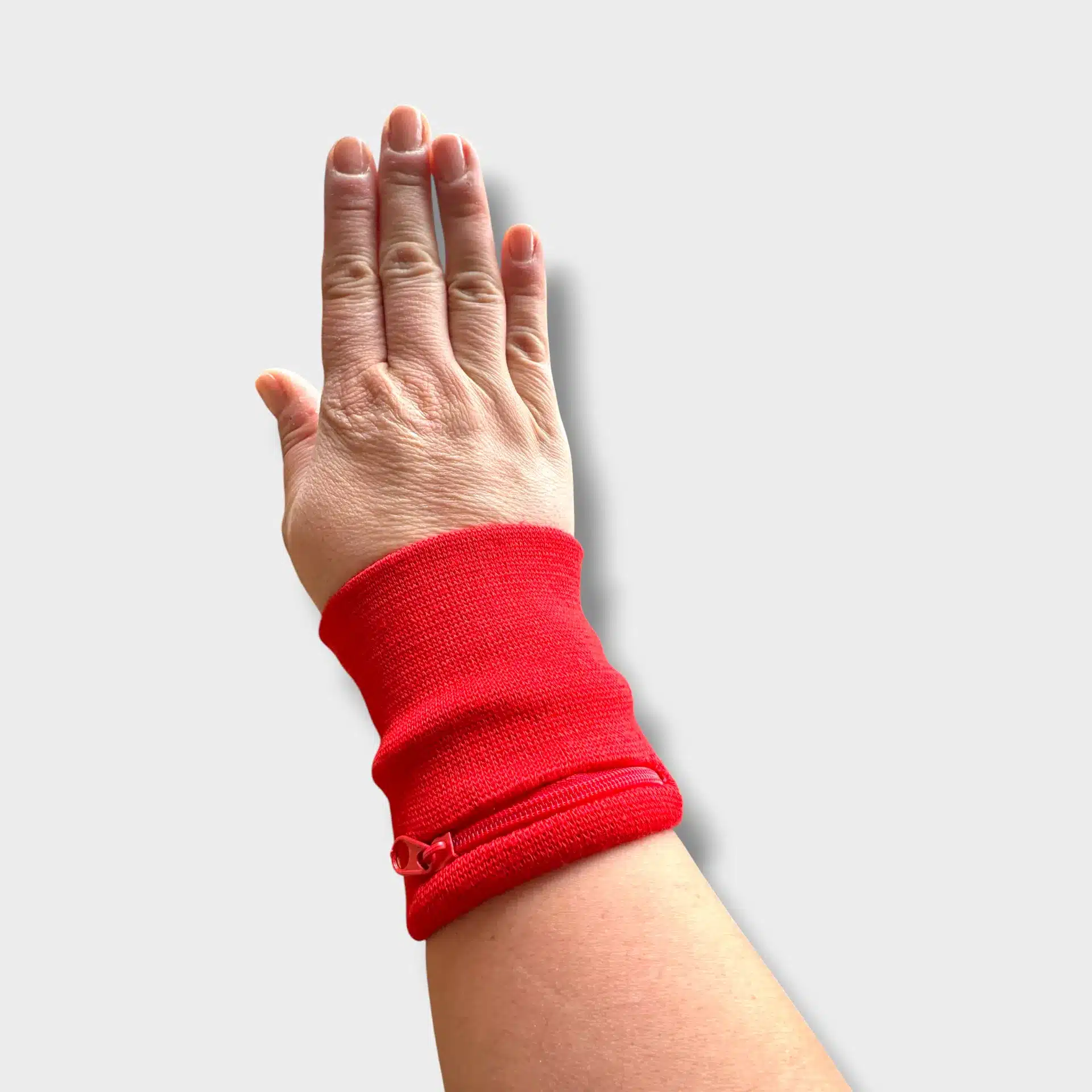 Mini Handledsficka för hundgodis röd 1