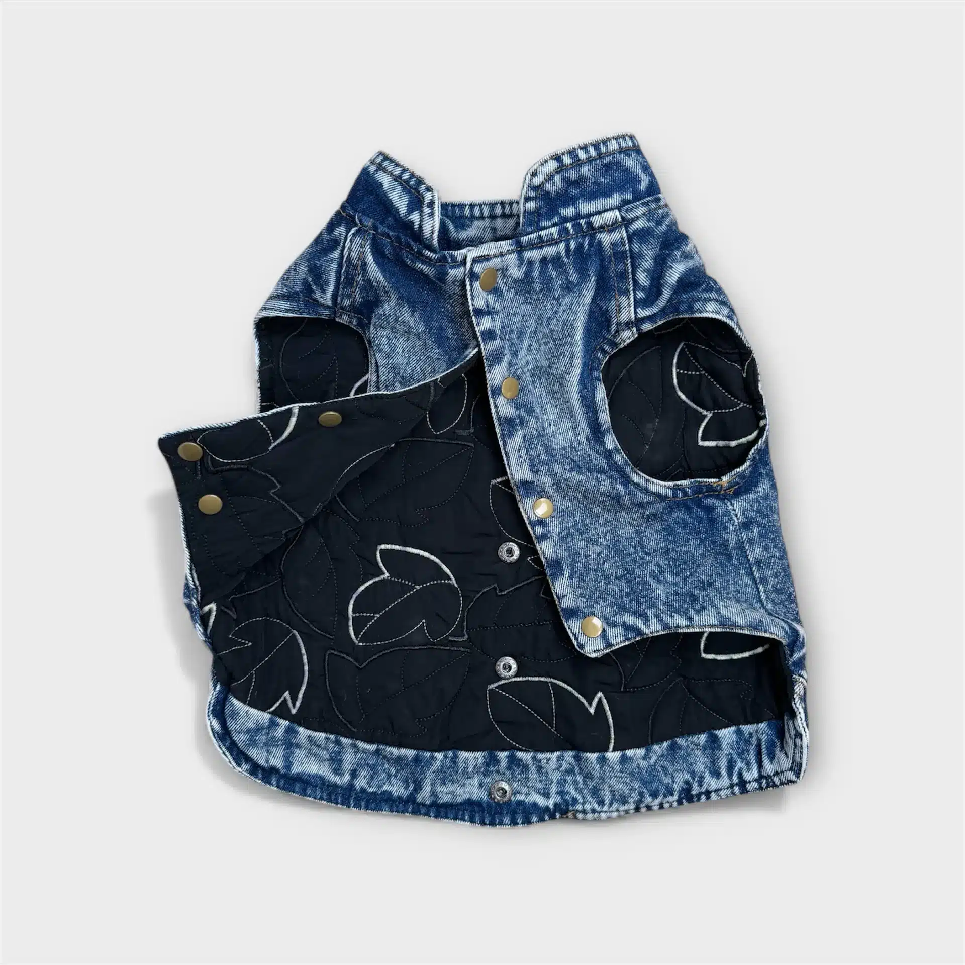 Girl Power Jeansjacka för Hund 6